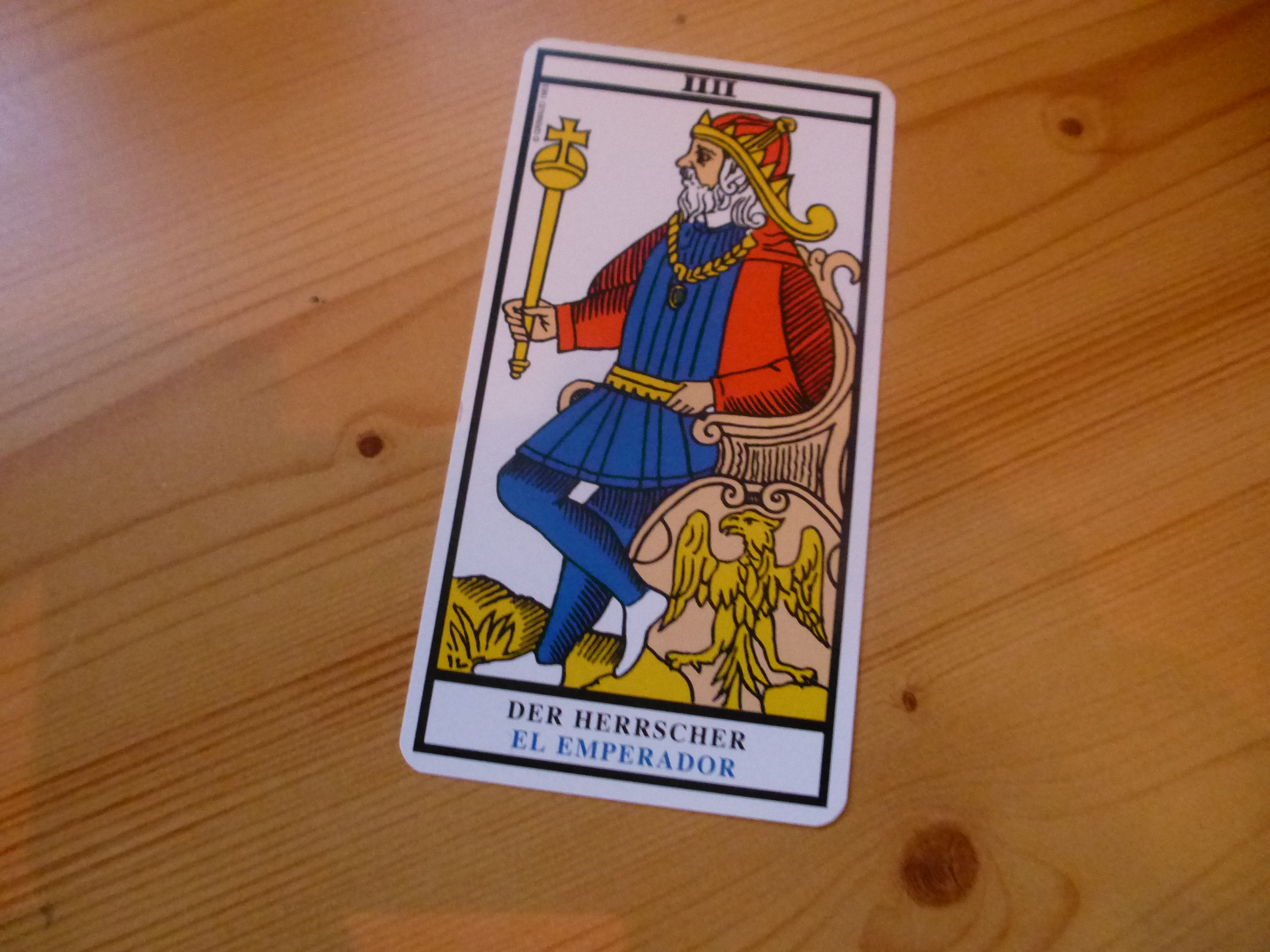 Herrscher Tarot Beratung Kartenlegung Kartenspiel Arkana