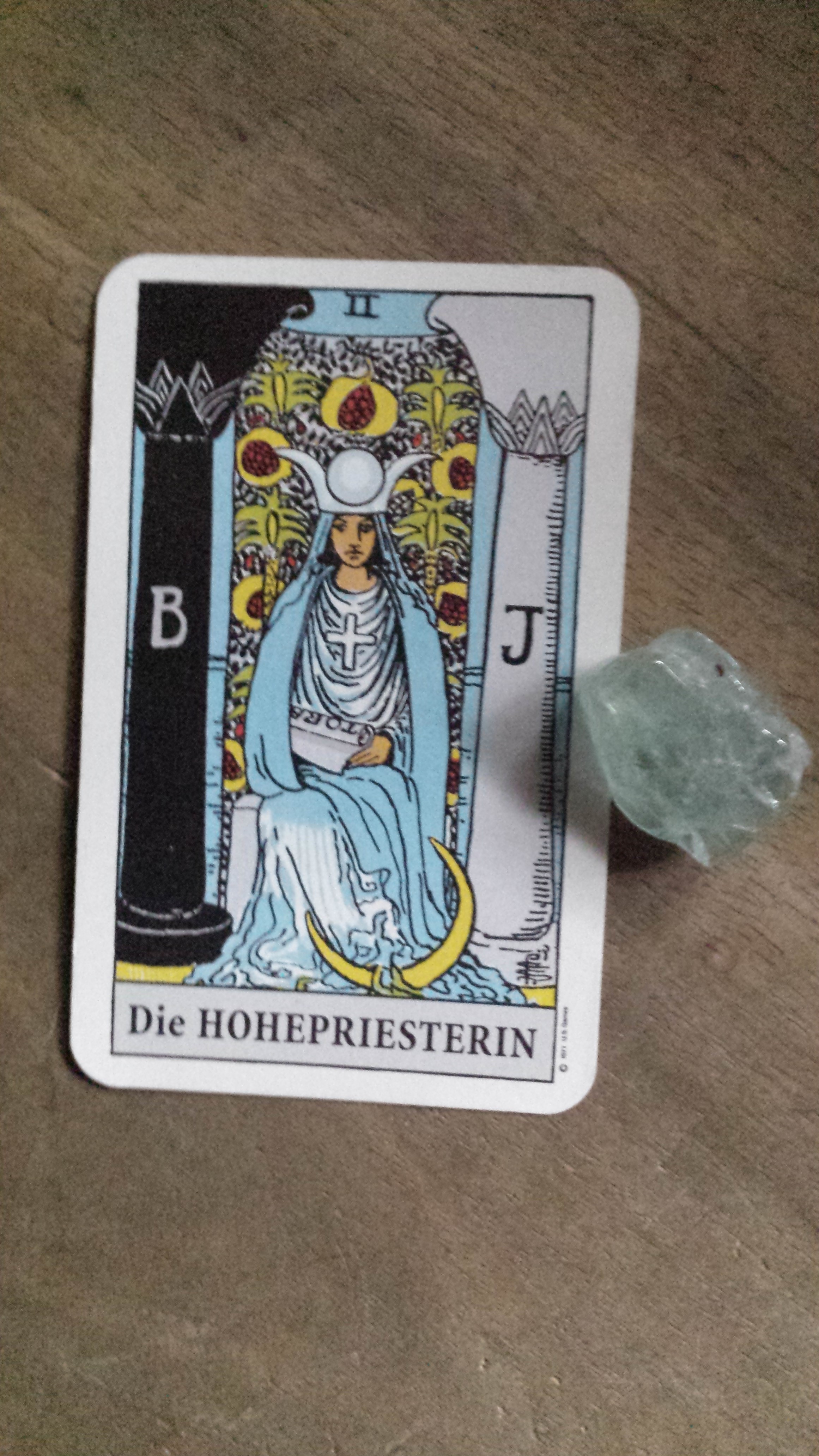 Tarot Waite Hohepriesterin