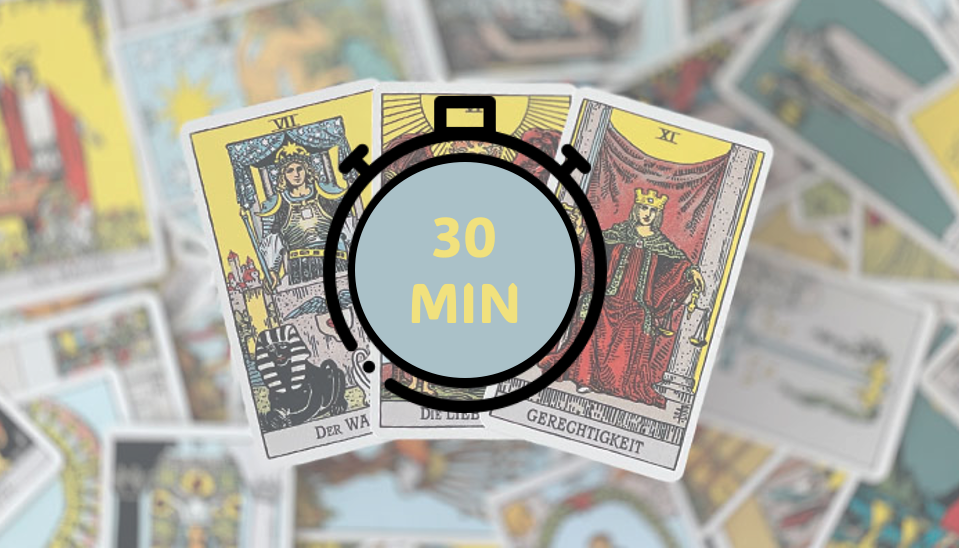 Tarot-Reading 30 Min mit Petra Baum – gezielte 1:1 Kurzberatung