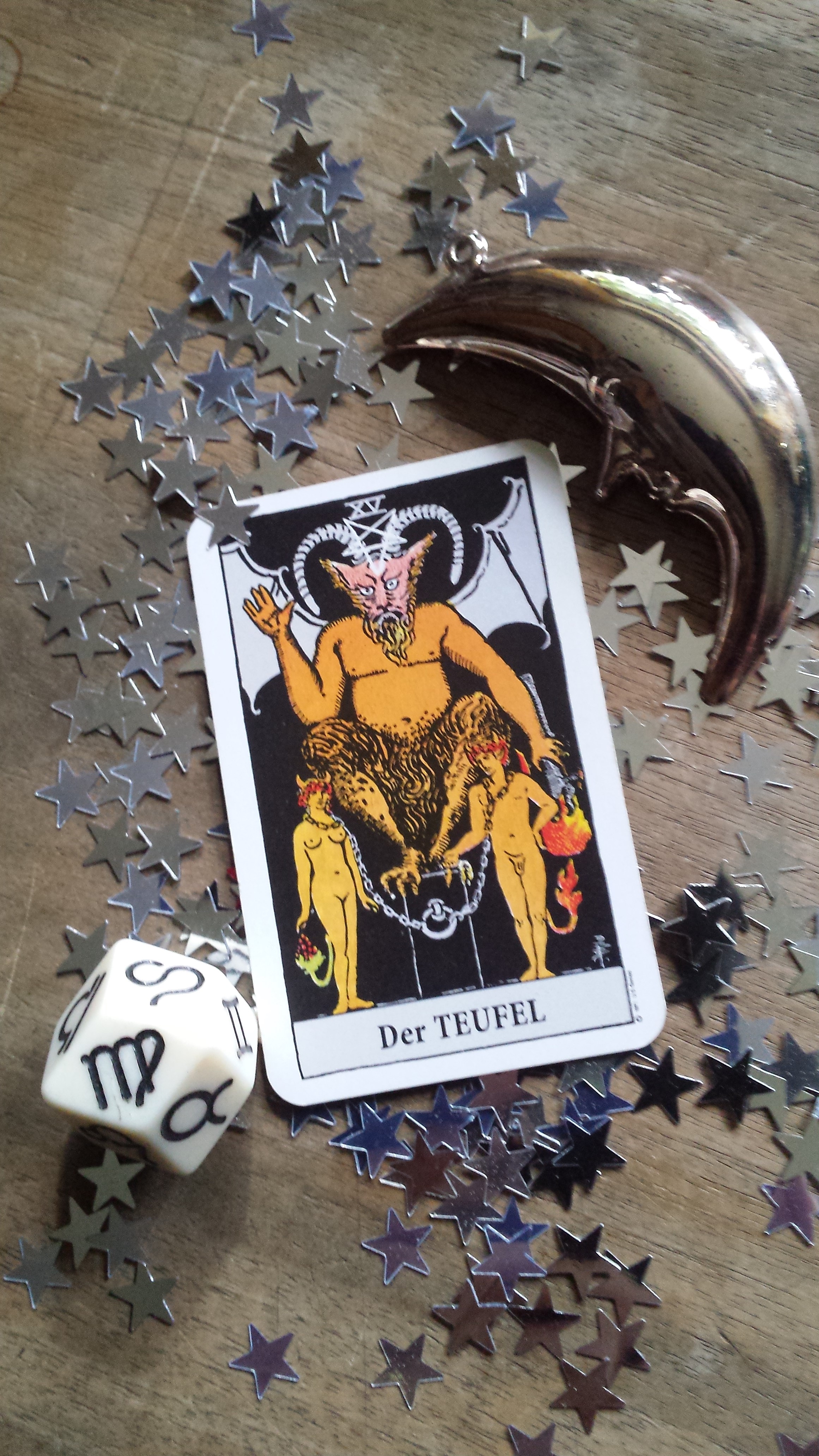 Teufel Tarot Vollmond